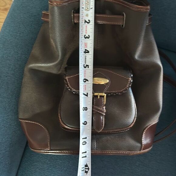 Liz Claiborne leather brown backpack main image 9